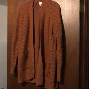 Burnt Orange a new day Cardigan